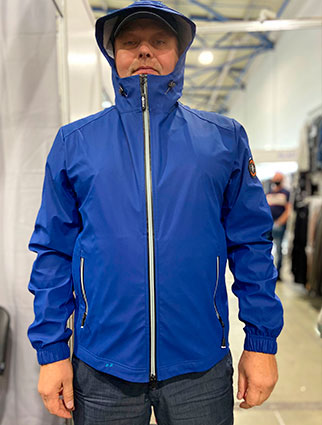 Дождевик Waterproof синий