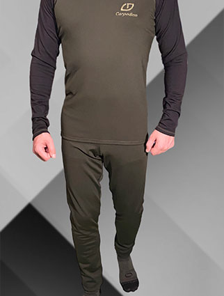 Комплект мужского термобелья NORTHTEC FLEECE тип 1 олива-черный